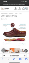 Load image into Gallery viewer, Aetrex Libby Womens Clog Tobacco