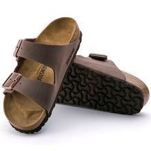 Load image into Gallery viewer, Birkenstock Womens Arizona 2 Strap Sandal Birkibuc Mocha