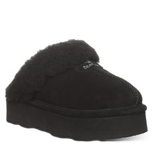 Load image into Gallery viewer, Bearpaw Womens Retro Loki Suede Slide Slipper Black