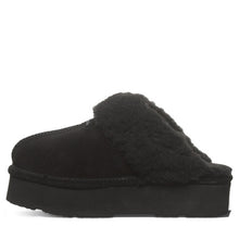 Load image into Gallery viewer, Bearpaw Womens Retro Loki Suede Slide Slipper Black