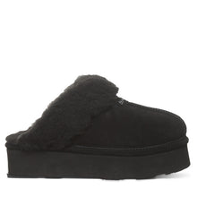 Load image into Gallery viewer, Bearpaw Womens Retro Loki Suede Slide Slipper Black
