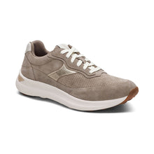 Load image into Gallery viewer, Aetrex Emily Womens Lace Up Sneaker Taupe