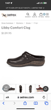 Load image into Gallery viewer, Aetrex Libby Womens Clog Black