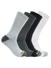 Load image into Gallery viewer, Redback Men’s Bamboo Crew Sock Light Grey