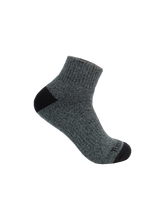 Load image into Gallery viewer, Redback Men’s Bamboo Quarter Sock Light Grey