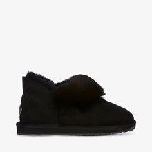 Load image into Gallery viewer, Emu Australia Womens Mintaro Platform Sheepskin Slipper Black