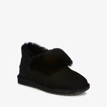 Load image into Gallery viewer, Emu Australia Womens Mintaro Platform Sheepskin Slipper Black