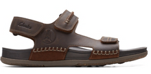 Load image into Gallery viewer, Clarks Mens Nature 5 Adjustable Trail Sandal Beeswax