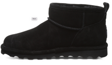 Load image into Gallery viewer, Bearpaw Womens Shorty Sheepskin Boot Black