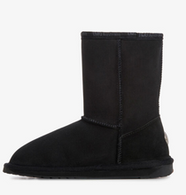Load image into Gallery viewer, Emu Australia Womens Platinum Stinger Slim Low Sheepskin Boot Black
