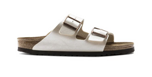 Load image into Gallery viewer, Birkenstock Arizona 2 Strap Sandal Eggshell Birko flor