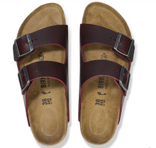 Load image into Gallery viewer, Birkenstock Womens Arizona Soft Footbed 2 Strap Sandal Zinfandel