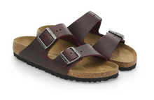 Load image into Gallery viewer, Birkenstock Womens Arizona Soft Footbed 2 Strap Sandal Zinfandel