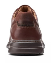 Load image into Gallery viewer, Clarks Mens Unbrawley Pace Casual Dress Shoe Mahogany Leather