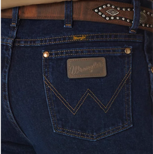 Load image into Gallery viewer, Wrangler Mens Cowboy Cut Slim Fit Jeans Dark Stone