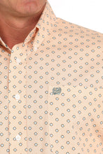 Load image into Gallery viewer, Cinch Men's Geometric Print Button Down Western Shirt - Orange