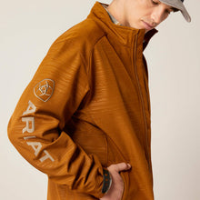 Load image into Gallery viewer, Ariat Mens Logo 2.0 Softshell Insulated Jacket Chestnut Embossed