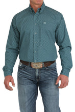 Load image into Gallery viewer, Cinch Men's Medallion Print Button Down Western Shirt - Green