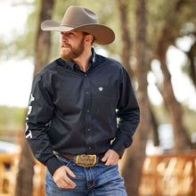 Load image into Gallery viewer, Ariat Mens Solid Twill Team Logo Long Sleeve Button Down Dress Shirt