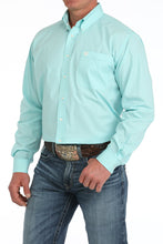 Load image into Gallery viewer, Cinch Men's Geometric Print Button Down Western Shirt - Turquoise