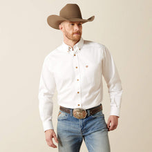 Load image into Gallery viewer, Ariat Mens Solid Twill Core Classic Long Sleeve Button Down Dress Shirt