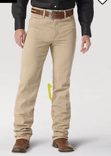 Load image into Gallery viewer, Wrangler Mens Cowboy Cut Slim Fit Prewashed Jeans Tan
