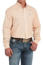 Load image into Gallery viewer, Cinch Men's Geometric Print Button Down Western Shirt - Orange