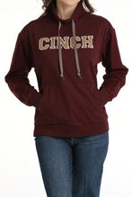 Load image into Gallery viewer, Cinch Women's French Terry Hoodie - Purple