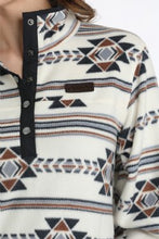 Load image into Gallery viewer, Cinch Women's Southwestern Print Fleece Pull Over