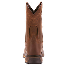 Load image into Gallery viewer, Ariat Mens Workhog Pull On Waterproof Soft Toe Work Boot Brown