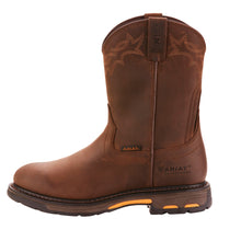 Load image into Gallery viewer, Ariat Mens Workhog Pull On Waterproof Soft Toe Work Boot Brown