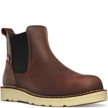 Load image into Gallery viewer, Danner Mens Bull Run Pull On Safety Toe Chelsea Work Boot