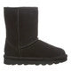 Load image into Gallery viewer, Bearpaw Kids Elle Short Suede Boot Black