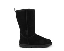 Load image into Gallery viewer, Superlamb Argali Ram Mens Sheepskin 11" Boot Black
