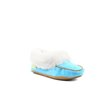 Load image into Gallery viewer, Superlamb Womens Traditional Moccasin Turquoise