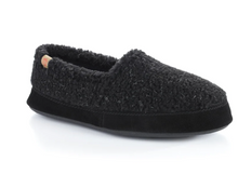 Load image into Gallery viewer, Acorn A10086Ace100 Mens Original Moccasin Slippers Black Berber