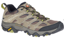 Load image into Gallery viewer, Merrell Mens Moab 3 Low Top Hiking Sneaker Walnut/Moss