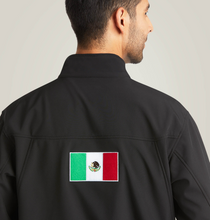 Load image into Gallery viewer, Ariat Mens New Team Softshell Mexico Jacket Black