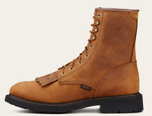 Load image into Gallery viewer, Ariat Mens Cascade 8 Inch Lace up Soft Toe Work Boot