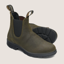 Load image into Gallery viewer, Blundstone Womens Original Chelsea Boot Suede Dark Olive