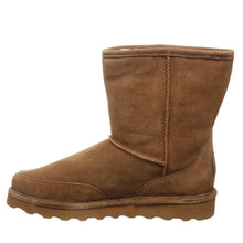 Load image into Gallery viewer, Bearpaw Mens Brady Short Sheepskin Boot Hickory