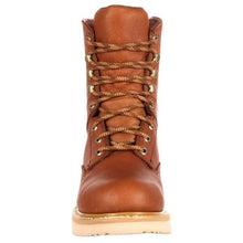 Load image into Gallery viewer, Georgia Mens 8 Inch Wedge Work Boot Golden Brown