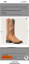 Load image into Gallery viewer, Ariat Womens Roundup Back Zip Western Boot