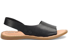 Load image into Gallery viewer, Born Inlet Womens Casual Leather Sandal Black
