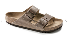 Load image into Gallery viewer, Birkenstock Arizona 2-Strap Sandal Soft Footbed Unisex Sandal Tabacco Brown