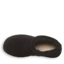 Load image into Gallery viewer, Bearpaw Womens Retro Super Shorty Sheepskin Boot Black
