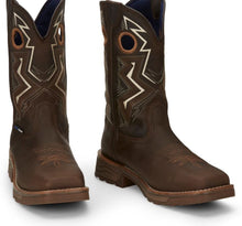 Load image into Gallery viewer, Tony Lama Men’s Force Walnut Pull On Safety Toe Work Boot.
