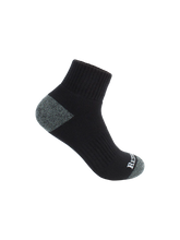 Load image into Gallery viewer, Redback Men’s Bamboo Quarter Sock Charcoal
