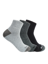 Load image into Gallery viewer, Redback Men’s Bamboo Quarter Sock Black
