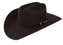 Load image into Gallery viewer, Resistol Men's 4 Inch Brim George Strait Felt Hat Black
